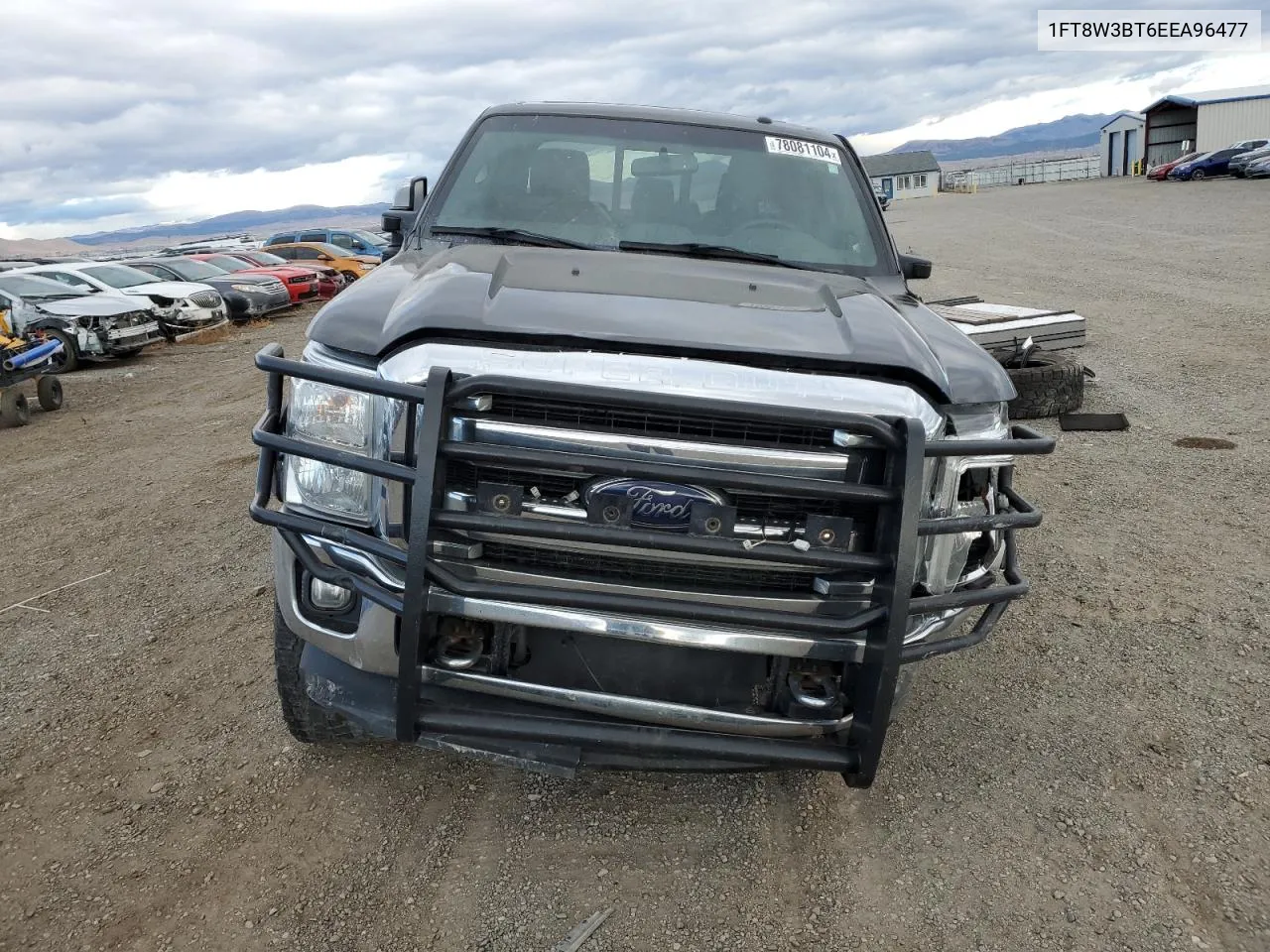 2014 Ford F350 Super Duty VIN: 1FT8W3BT6EEA96477 Lot: 78081104