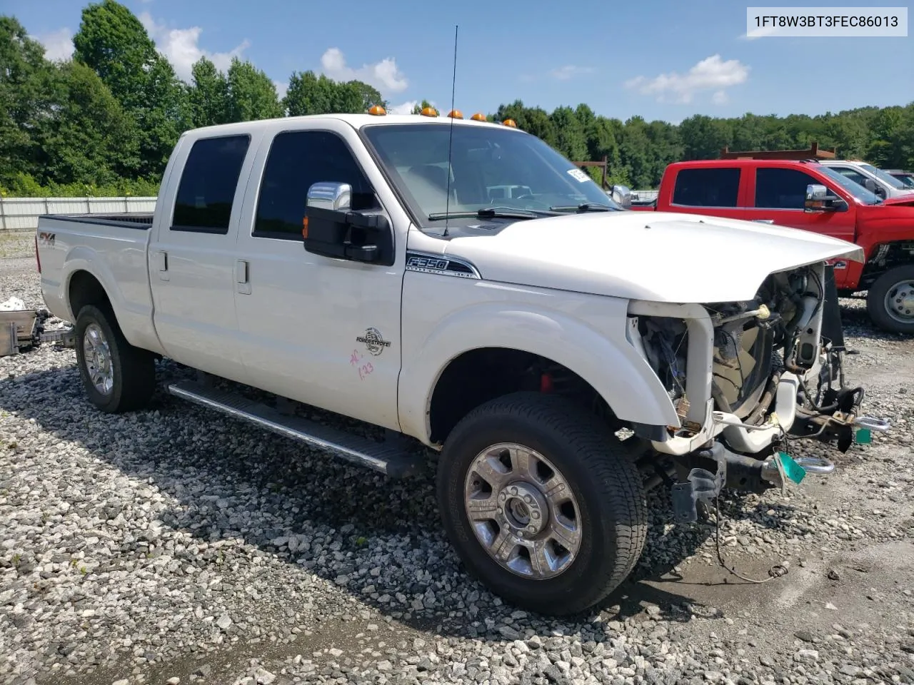 2015 Unknown F350 Super Duty VIN: 1FT8W3BT3FEC86013 Lot: 40884316