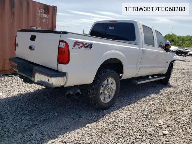 1FT8W3BT7FEC68288 2015 Ford F350 Super Duty