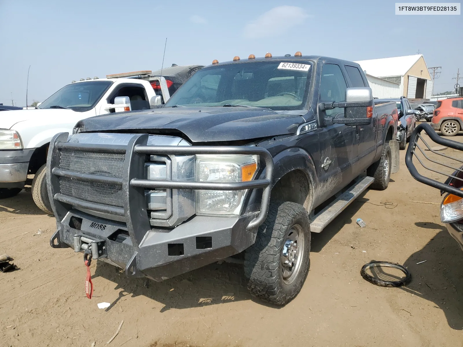 2015 Ford F350 Super Duty VIN: 1FT8W3BT9FED28135 Lot: 62139334