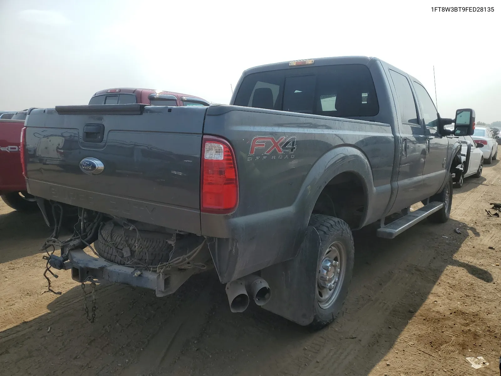 1FT8W3BT9FED28135 2015 Ford F350 Super Duty