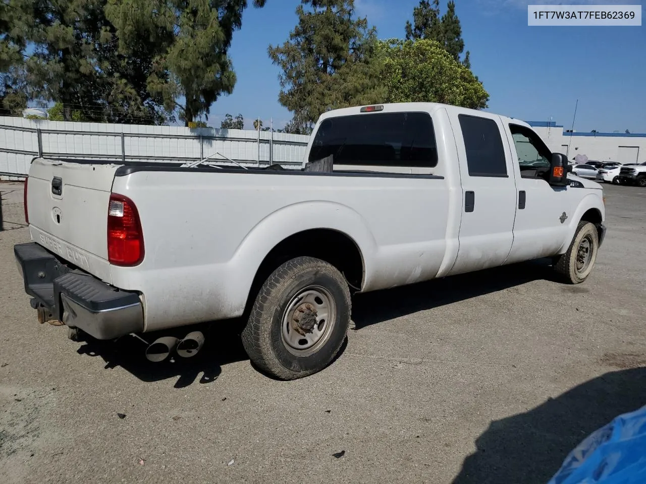 2015 Ford F350 Super Duty VIN: 1FT7W3AT7FEB62369 Lot: 63364314