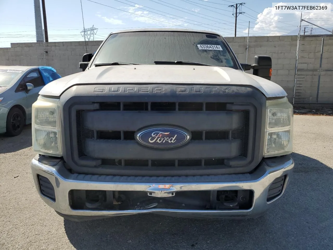 2015 Ford F350 Super Duty VIN: 1FT7W3AT7FEB62369 Lot: 63364314