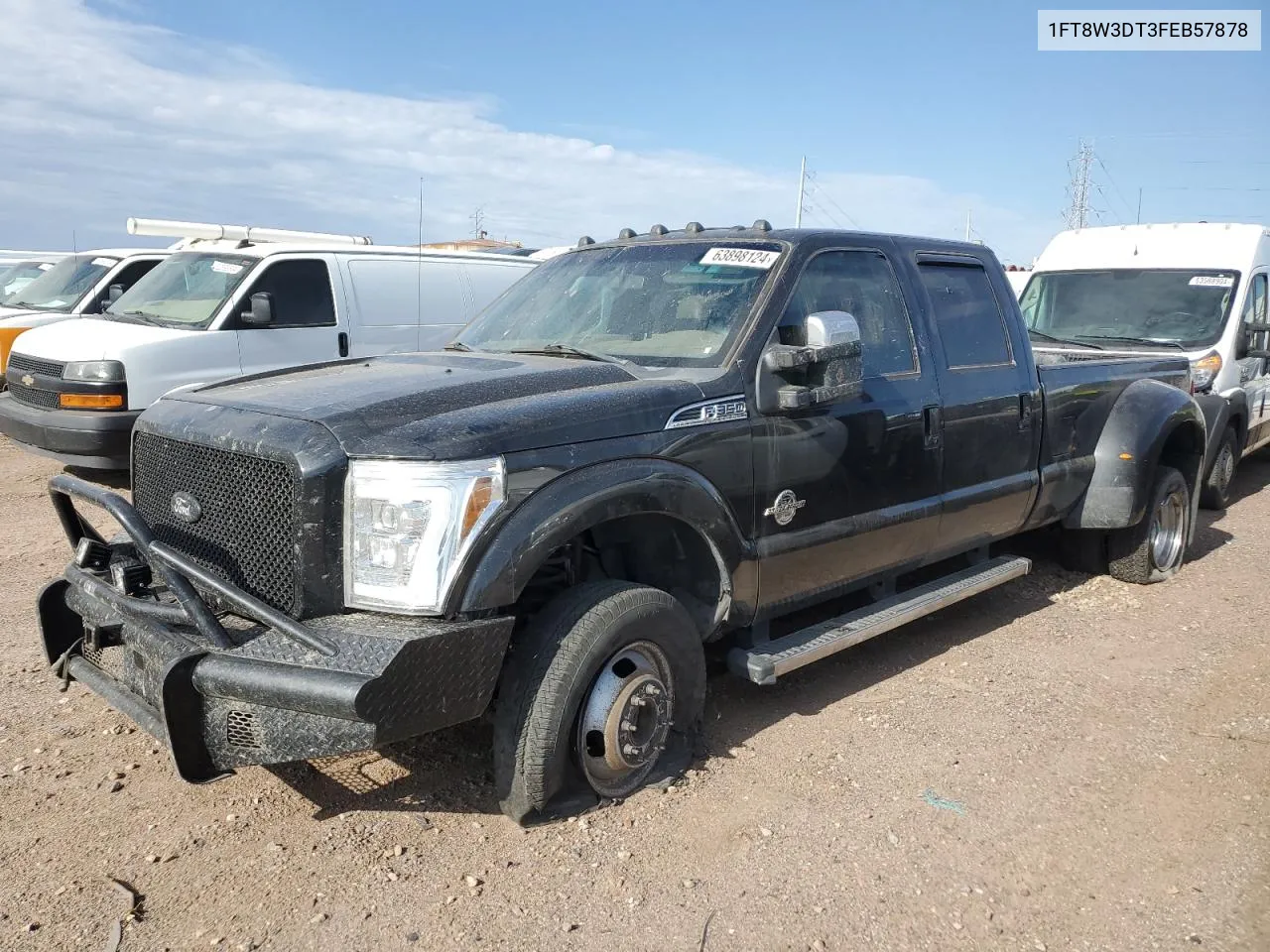 2015 Ford F350 Super Duty VIN: 1FT8W3DT3FEB57878 Lot: 63898124