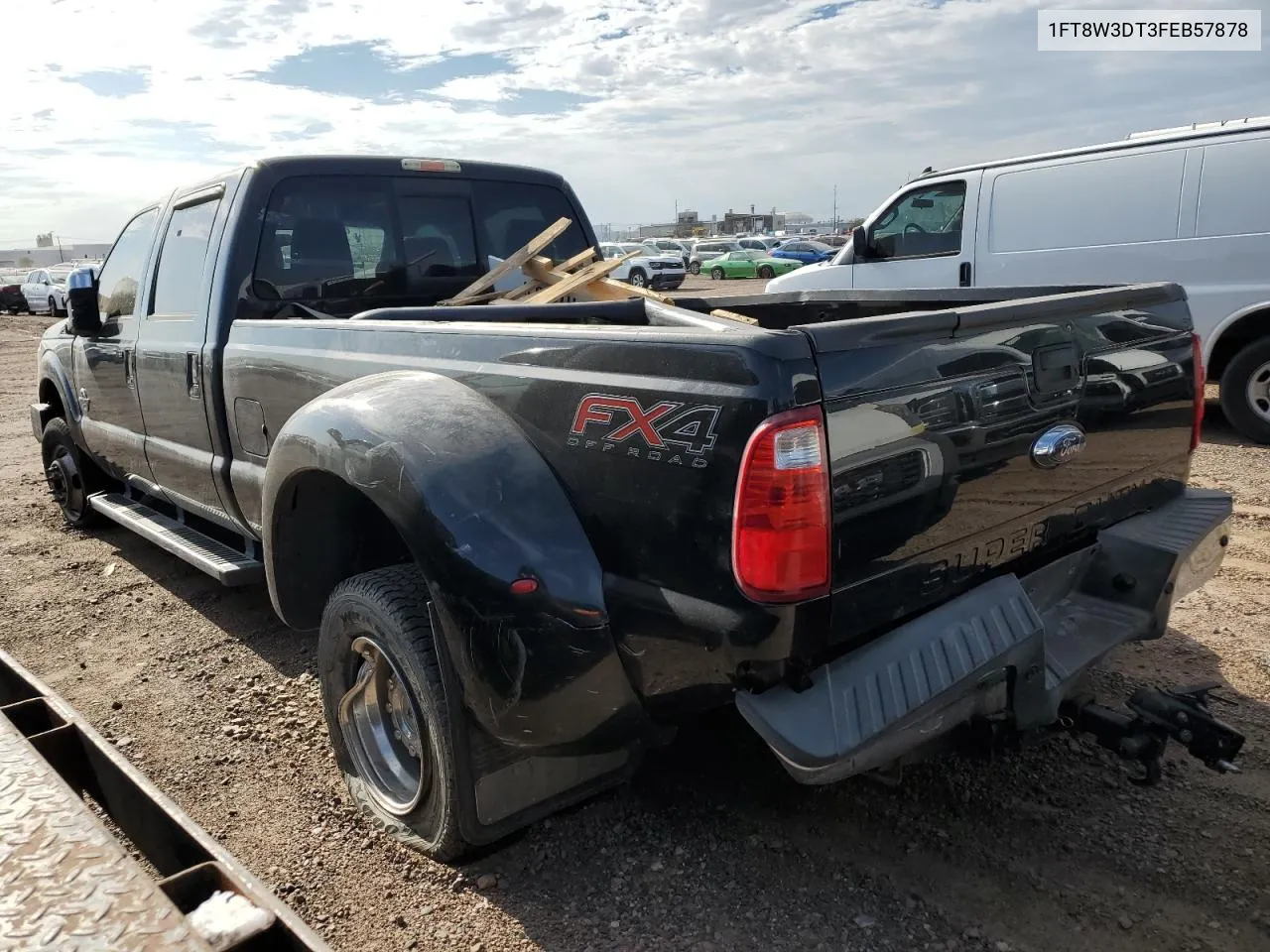 2015 Ford F350 Super Duty VIN: 1FT8W3DT3FEB57878 Lot: 63898124