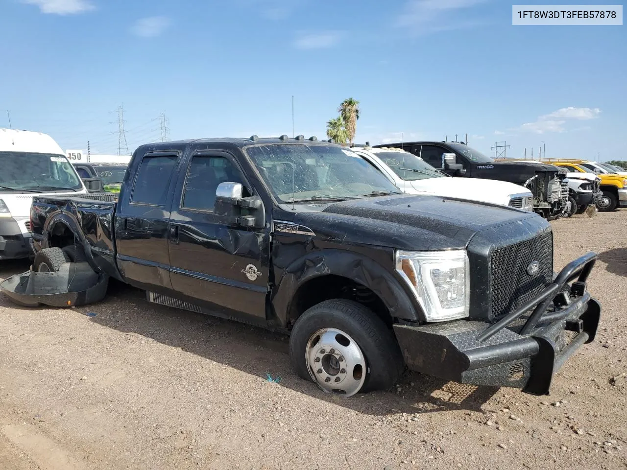 2015 Ford F350 Super Duty VIN: 1FT8W3DT3FEB57878 Lot: 63898124