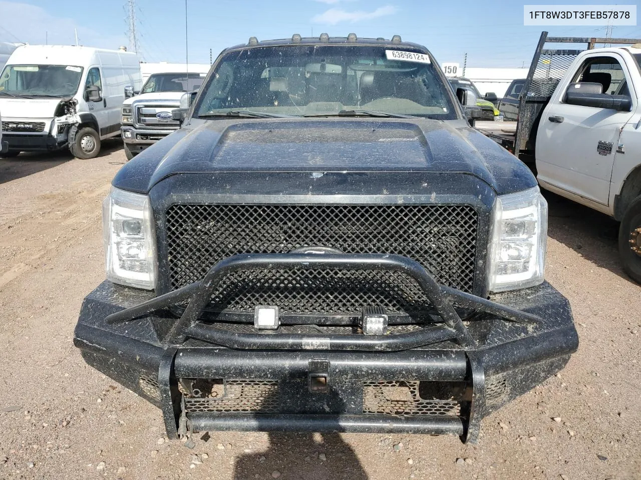 2015 Ford F350 Super Duty VIN: 1FT8W3DT3FEB57878 Lot: 63898124