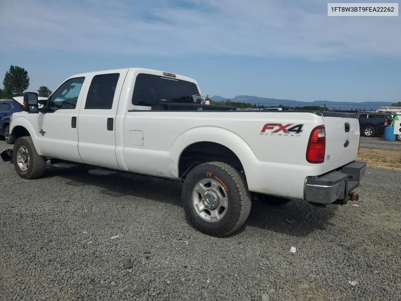 2015 Ford F350 Super Duty VIN: 1FT8W3BT9FEA22262 Lot: 68742534