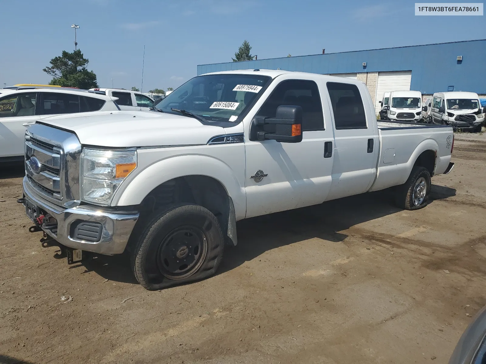 2015 Ford F350 Super Duty VIN: 1FT8W3BT6FEA78661 Lot: 68975944