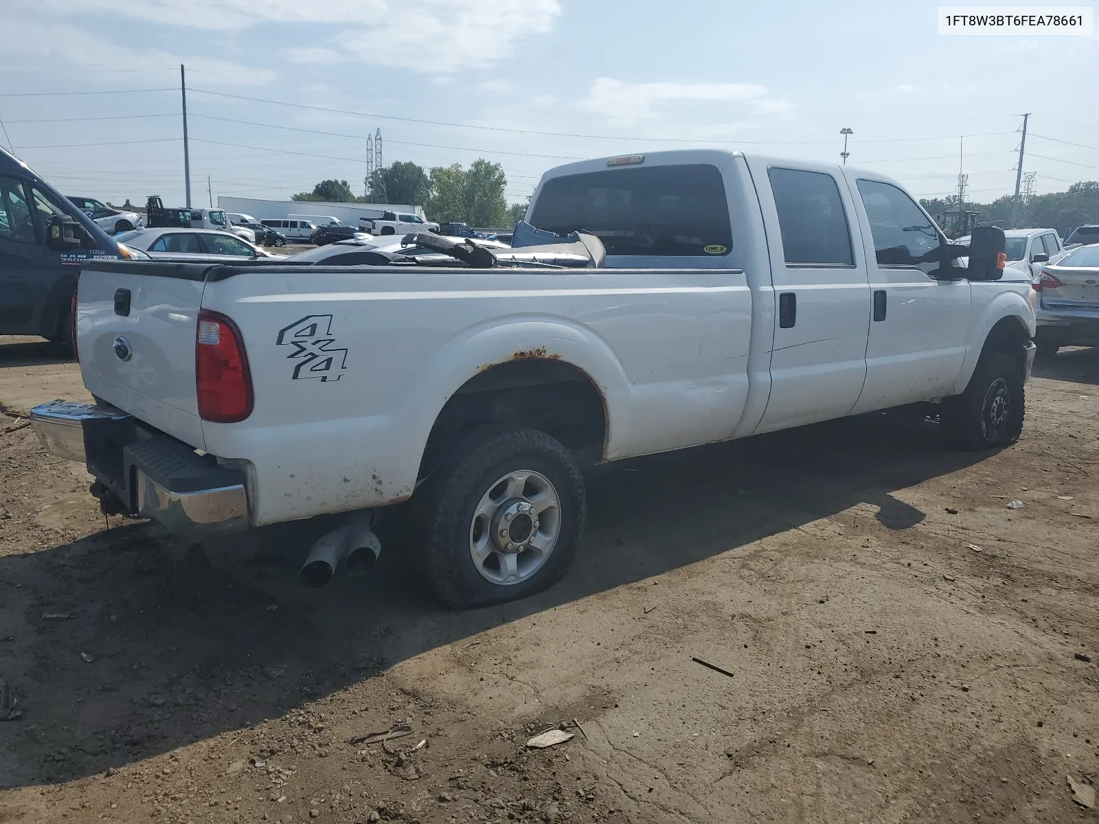 2015 Ford F350 Super Duty VIN: 1FT8W3BT6FEA78661 Lot: 68975944