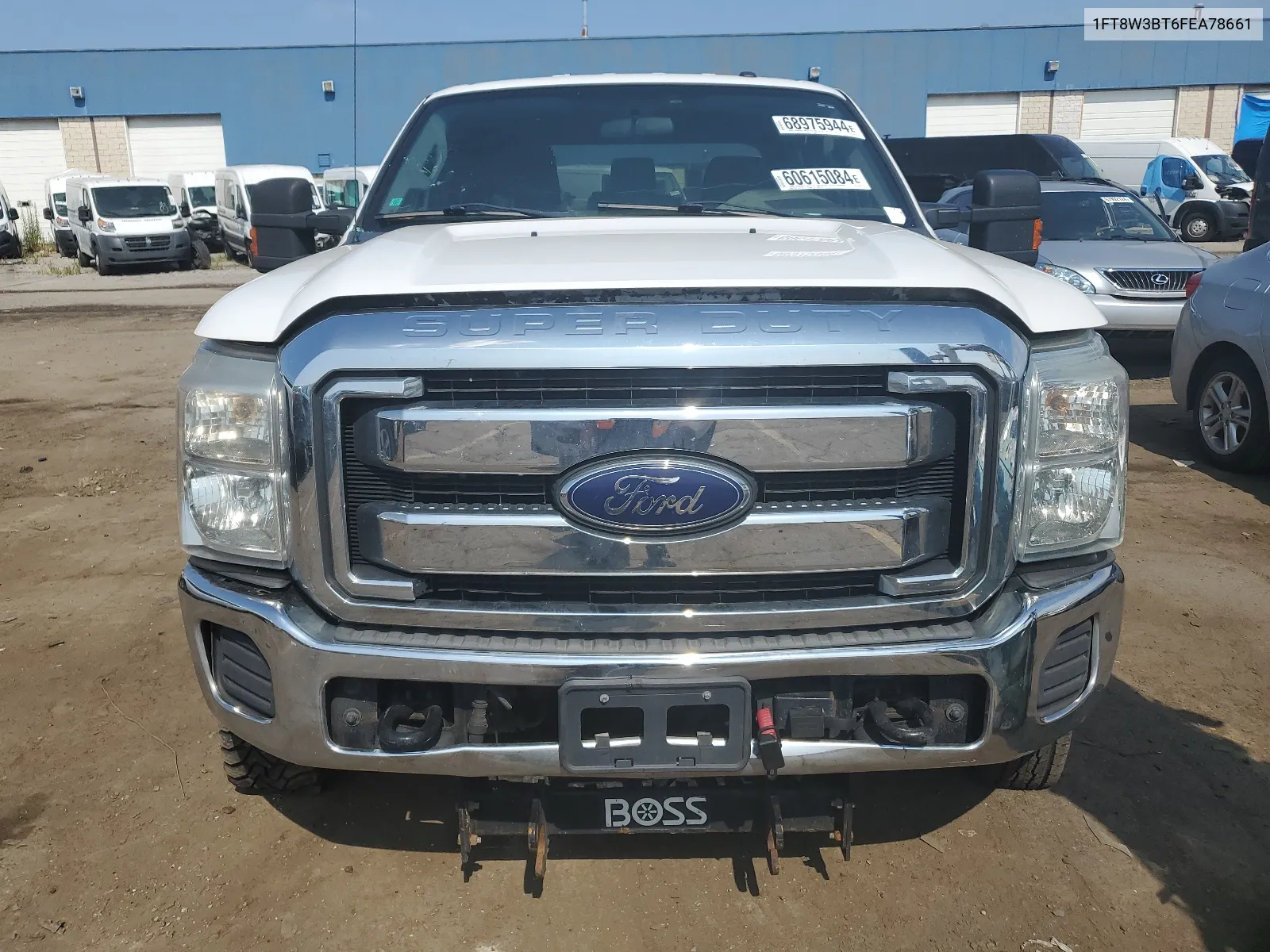 2015 Ford F350 Super Duty VIN: 1FT8W3BT6FEA78661 Lot: 68975944