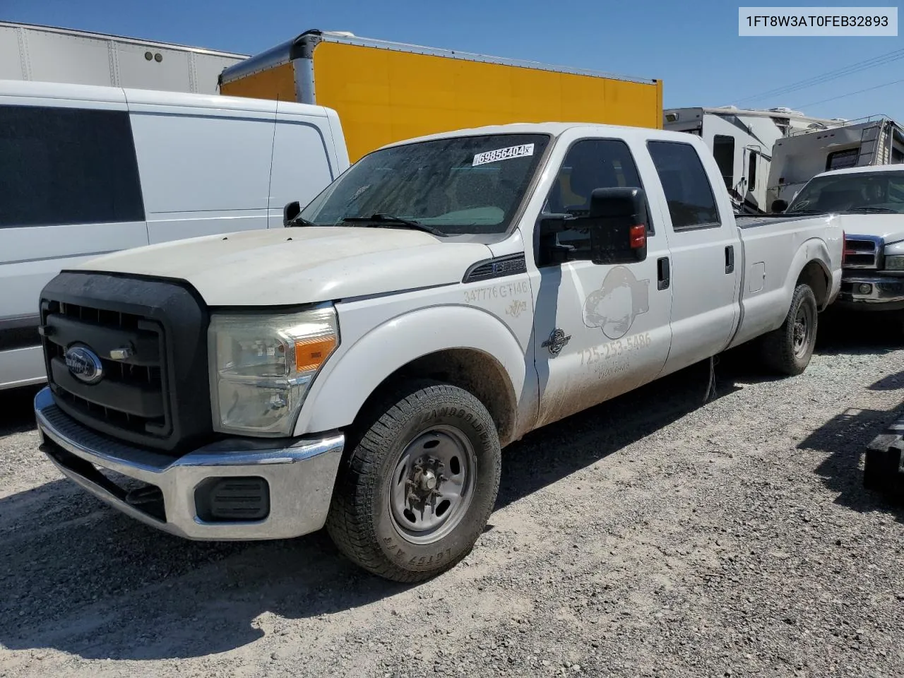 1FT8W3AT0FEB32893 2015 Ford F350 Super Duty