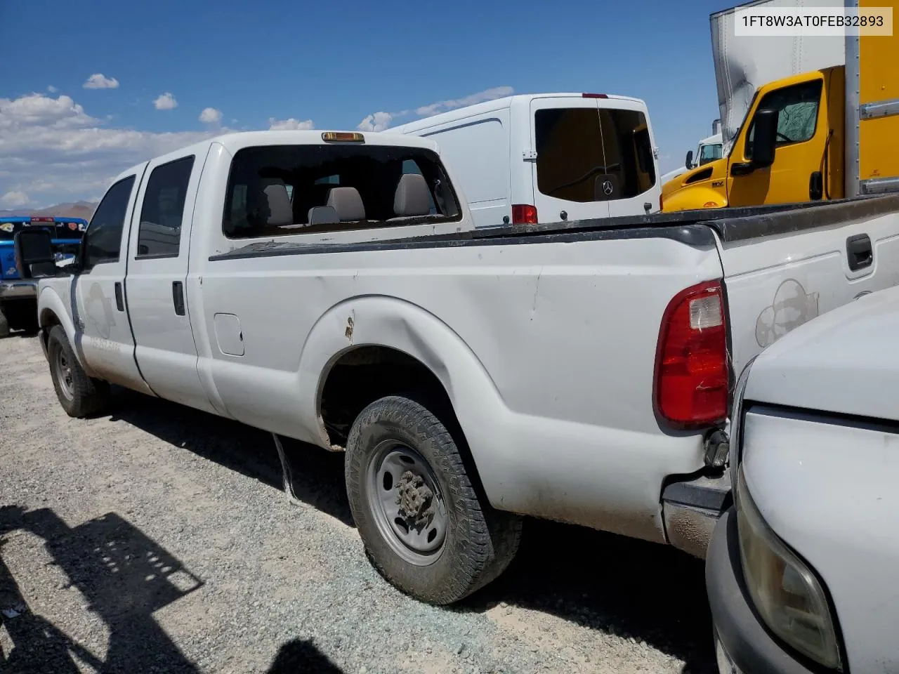 2015 Ford F350 Super Duty VIN: 1FT8W3AT0FEB32893 Lot: 69856404