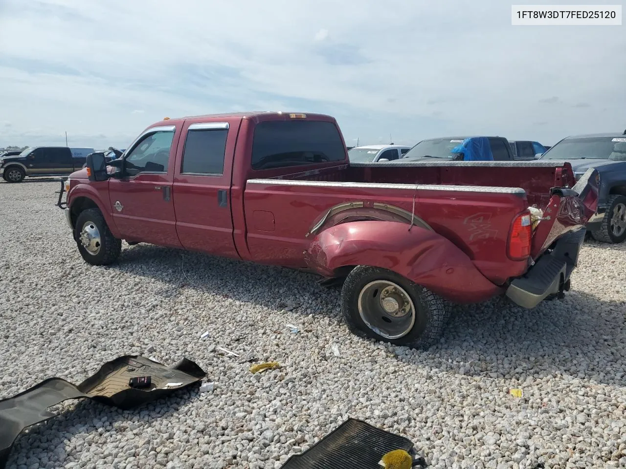 2015 Ford F350 Super Duty VIN: 1FT8W3DT7FED25120 Lot: 70375404