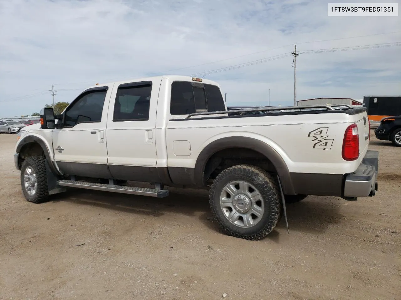 2015 Ford F350 Super Duty VIN: 1FT8W3BT9FED51351 Lot: 70809444