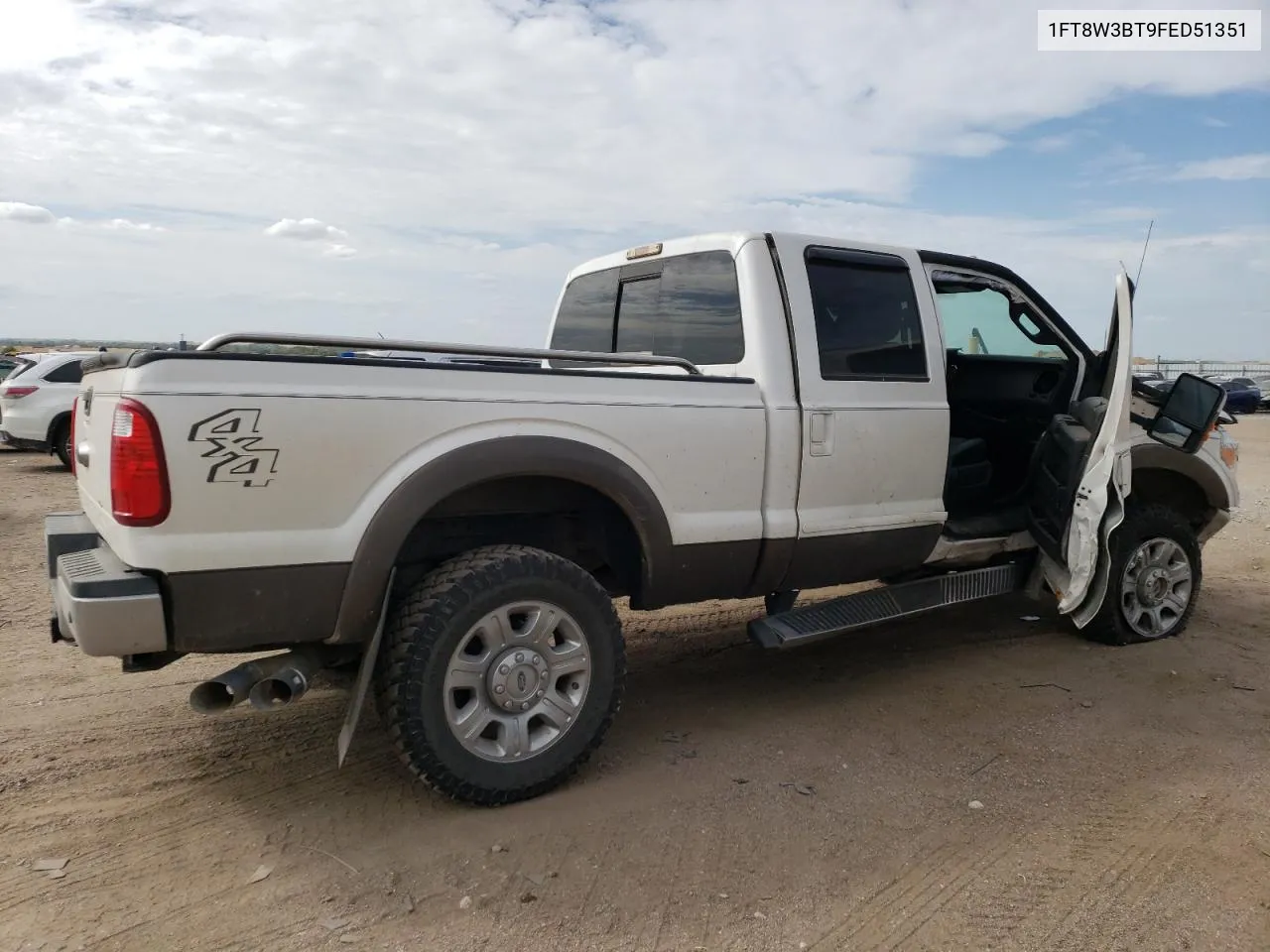 2015 Ford F350 Super Duty VIN: 1FT8W3BT9FED51351 Lot: 70809444