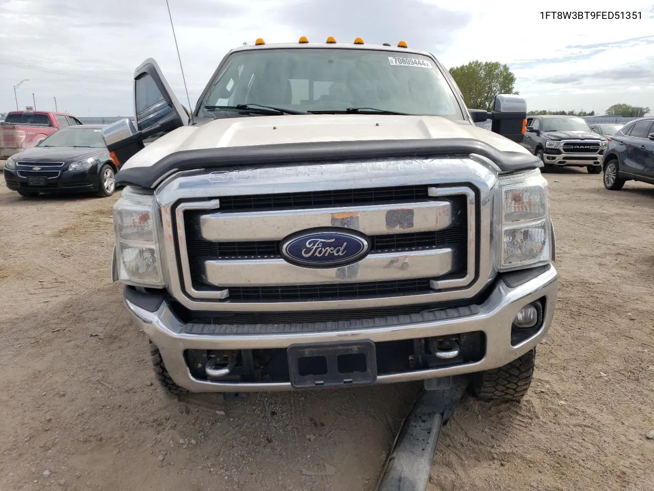 2015 Ford F350 Super Duty VIN: 1FT8W3BT9FED51351 Lot: 70809444