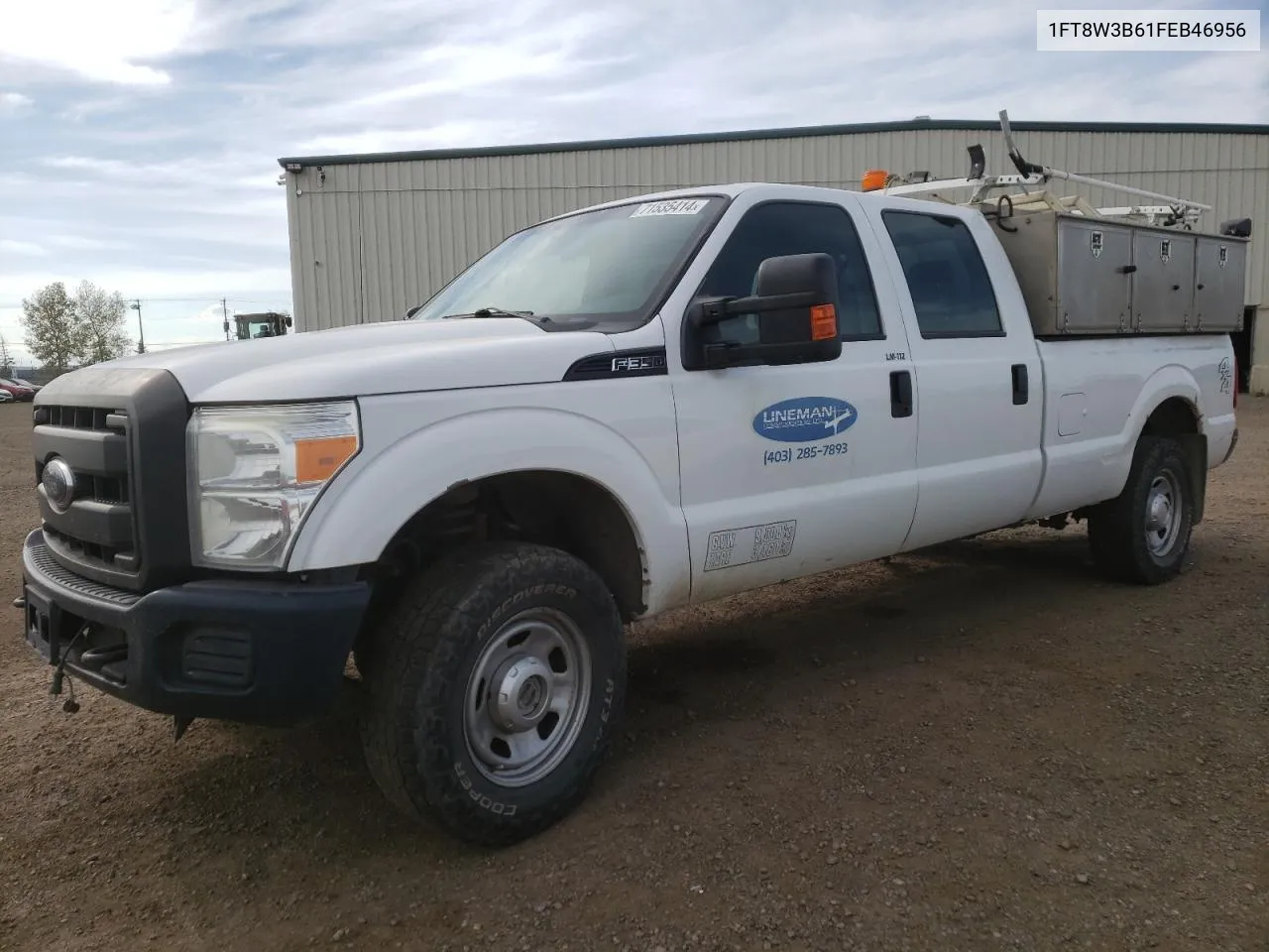 2015 Ford F350 Super Duty VIN: 1FT8W3B61FEB46956 Lot: 71535414