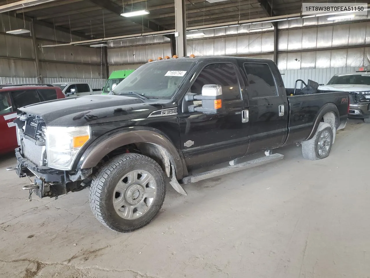 2015 Ford F350 Super Duty VIN: 1FT8W3BT0FEA51150 Lot: 71666794