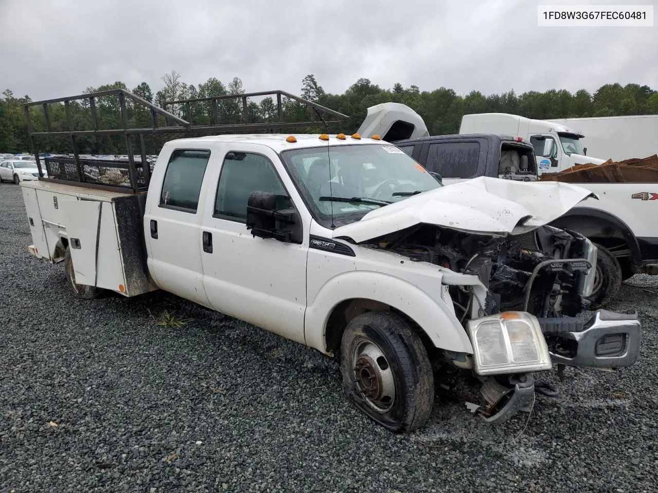 2015 Ford F350 Super Duty VIN: 1FD8W3G67FEC60481 Lot: 71812784