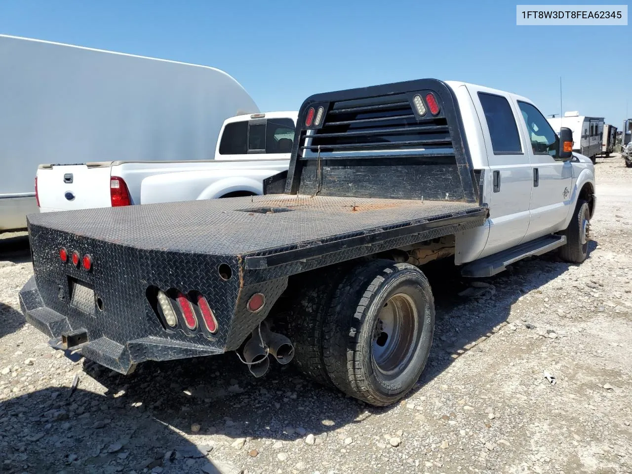 2015 Ford F350 Super Duty VIN: 1FT8W3DT8FEA62345 Lot: 72098584