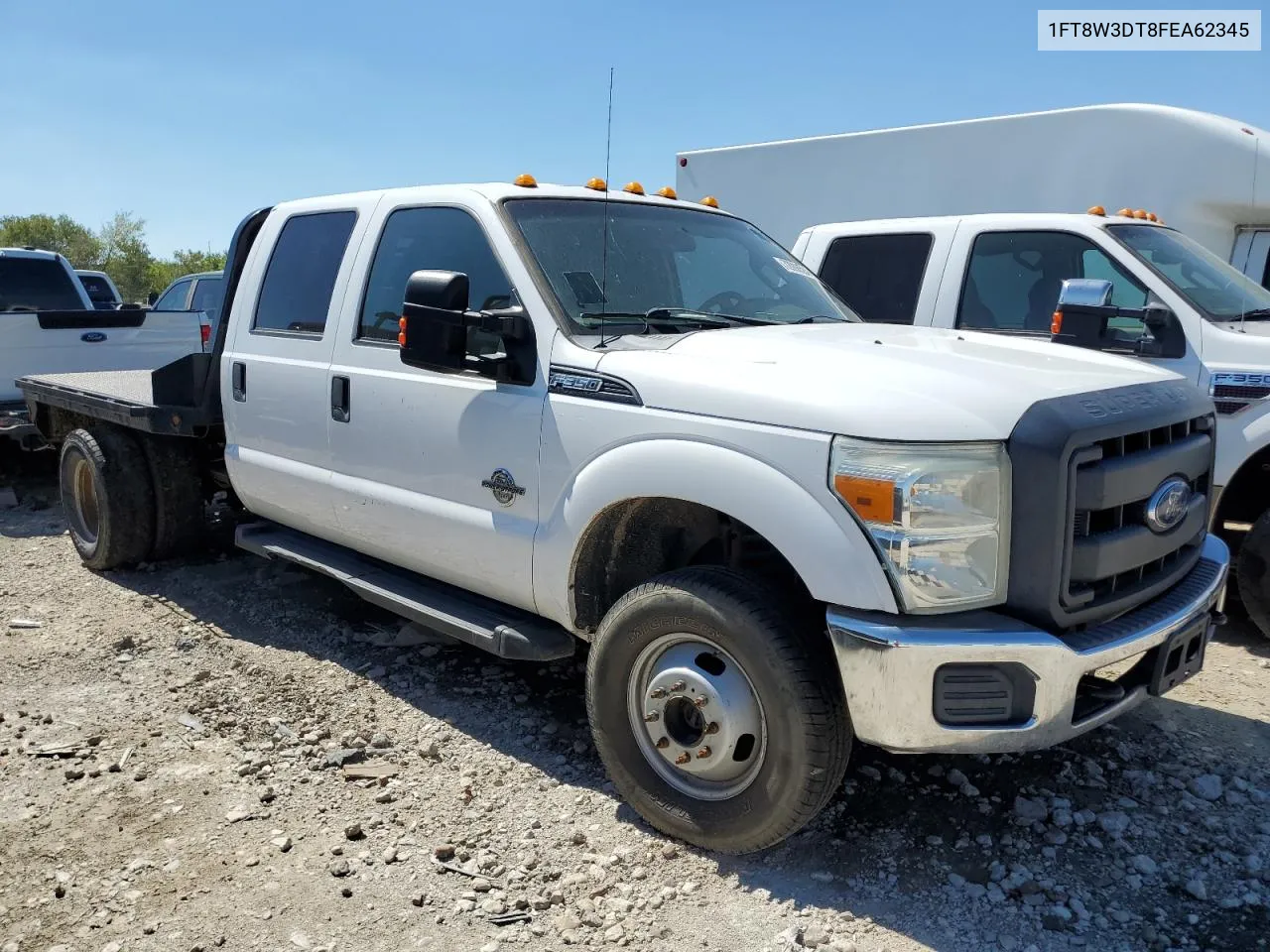 2015 Ford F350 Super Duty VIN: 1FT8W3DT8FEA62345 Lot: 72098584