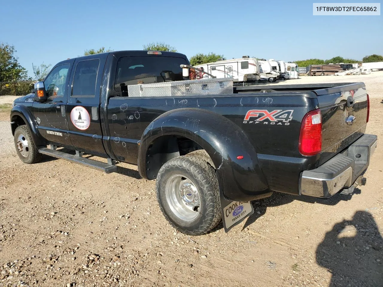 2015 Ford F350 Super Duty VIN: 1FT8W3DT2FEC65862 Lot: 72524484