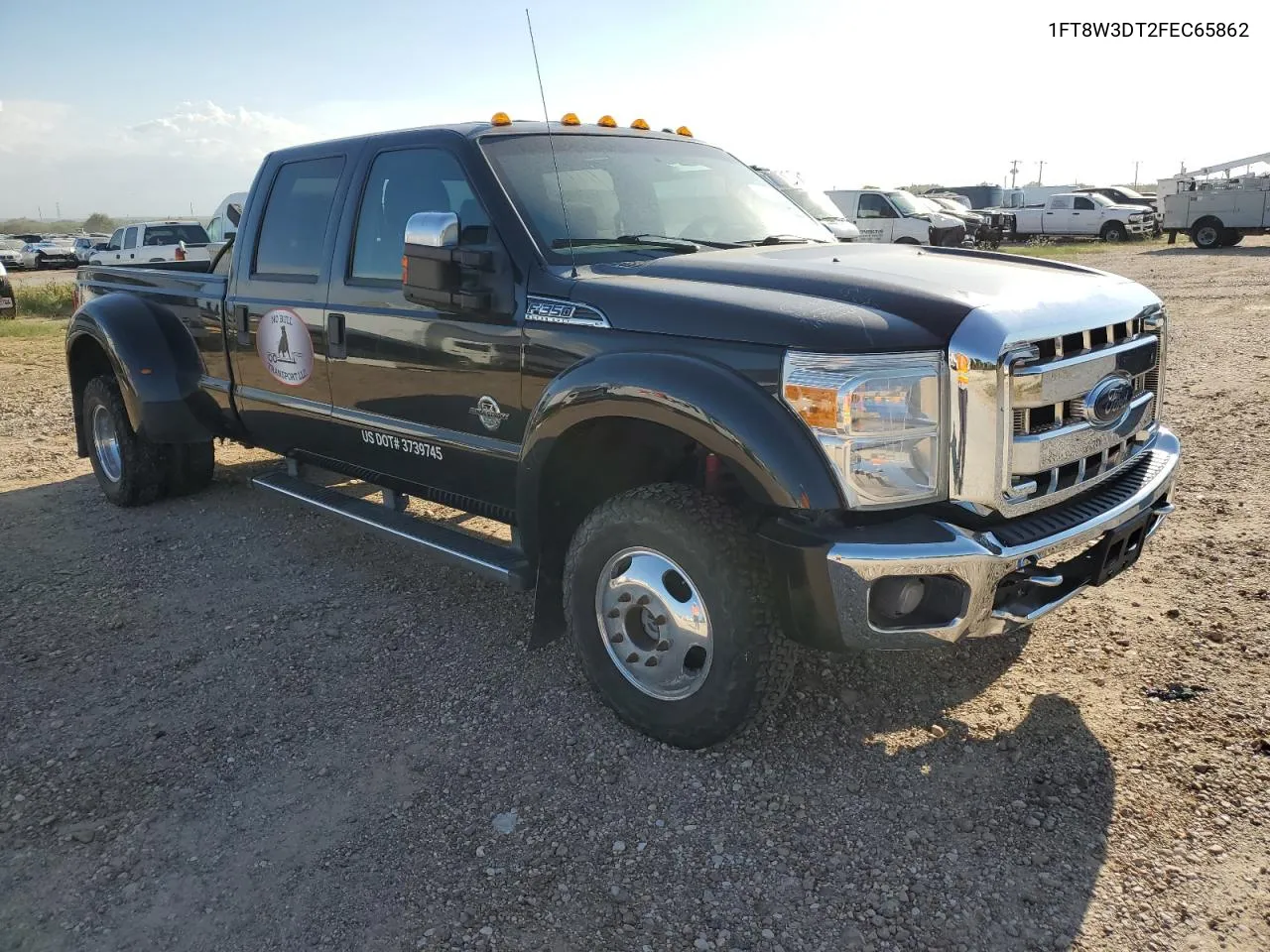 1FT8W3DT2FEC65862 2015 Ford F350 Super Duty