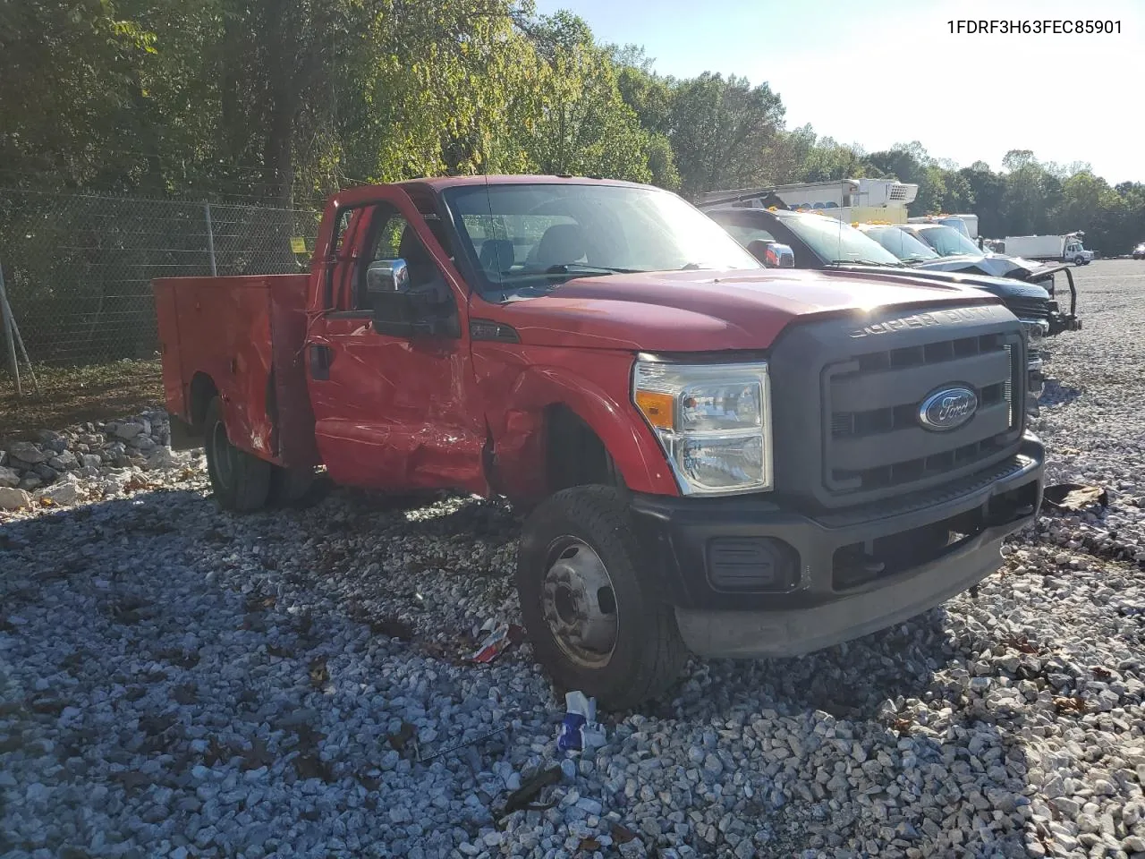 2015 Ford F350 Super Duty VIN: 1FDRF3H63FEC85901 Lot: 72556754