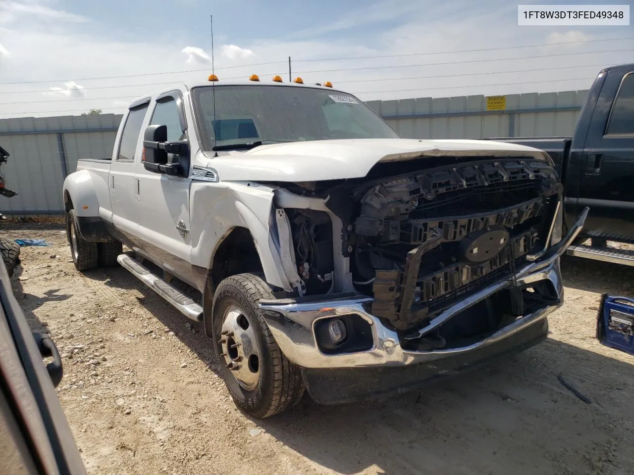 1FT8W3DT3FED49348 2015 Ford F350 Super Duty