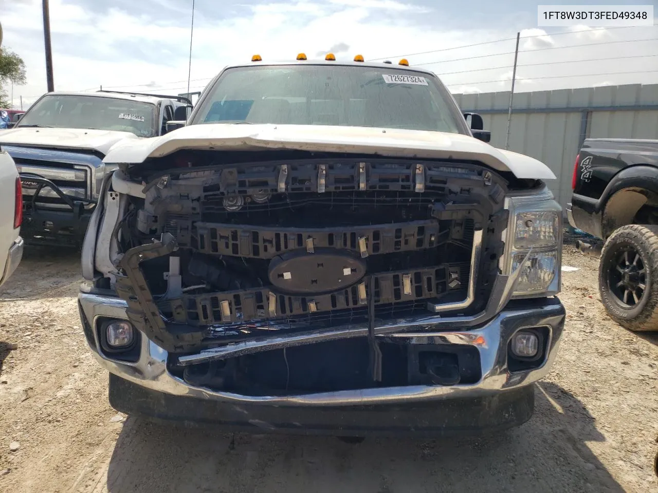 1FT8W3DT3FED49348 2015 Ford F350 Super Duty