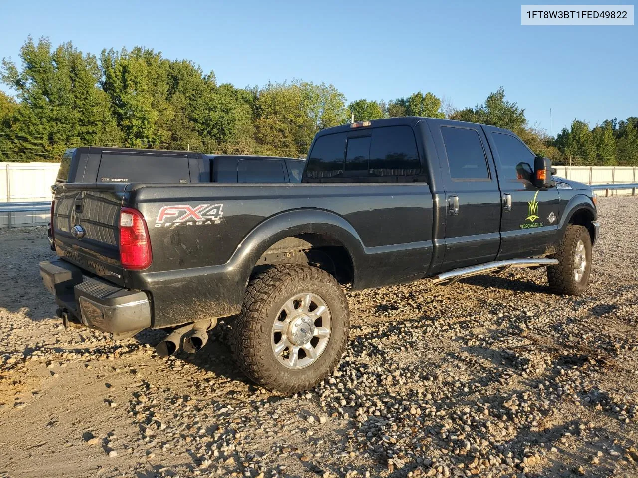 2015 Ford F350 Super Duty VIN: 1FT8W3BT1FED49822 Lot: 72943614