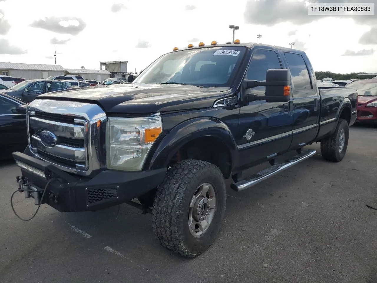 2015 Ford F350 Super Duty VIN: 1FT8W3BT1FEA80883 Lot: 73638594