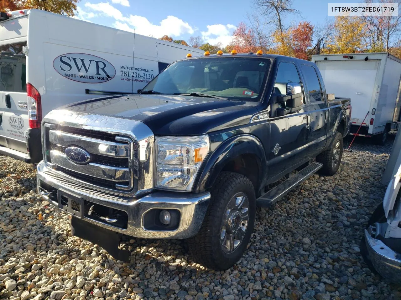 2015 Ford F350 Super Duty VIN: 1FT8W3BT2FED61719 Lot: 73723164