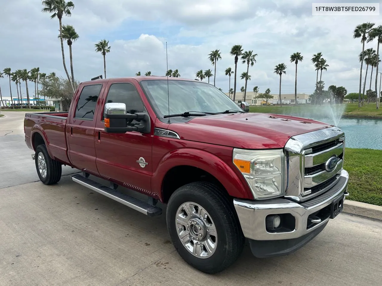 2015 Ford F350 Super Duty VIN: 1FT8W3BT5FED26799 Lot: 73895124