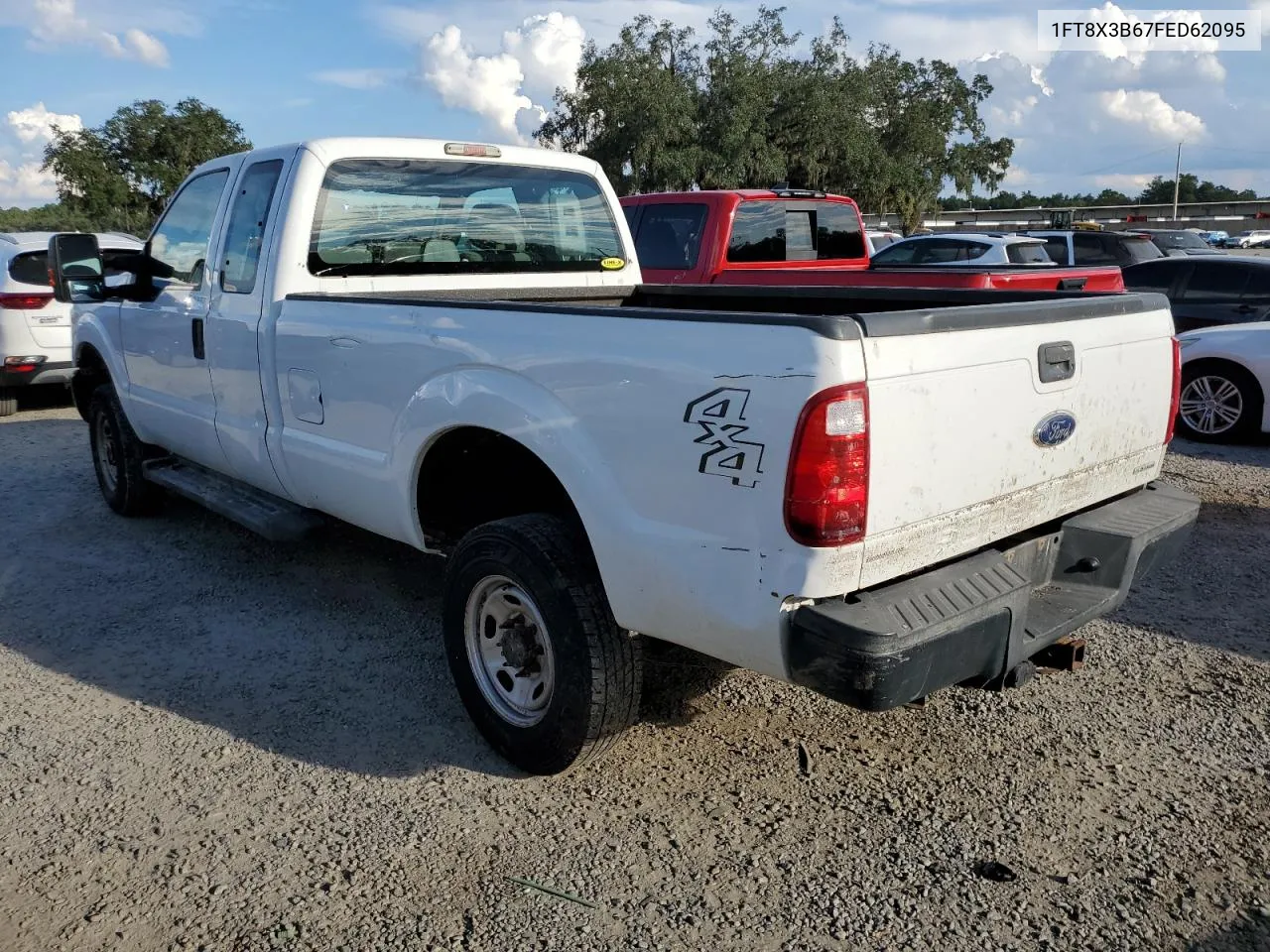 2015 Ford F350 Super Duty VIN: 1FT8X3B67FED62095 Lot: 73915274