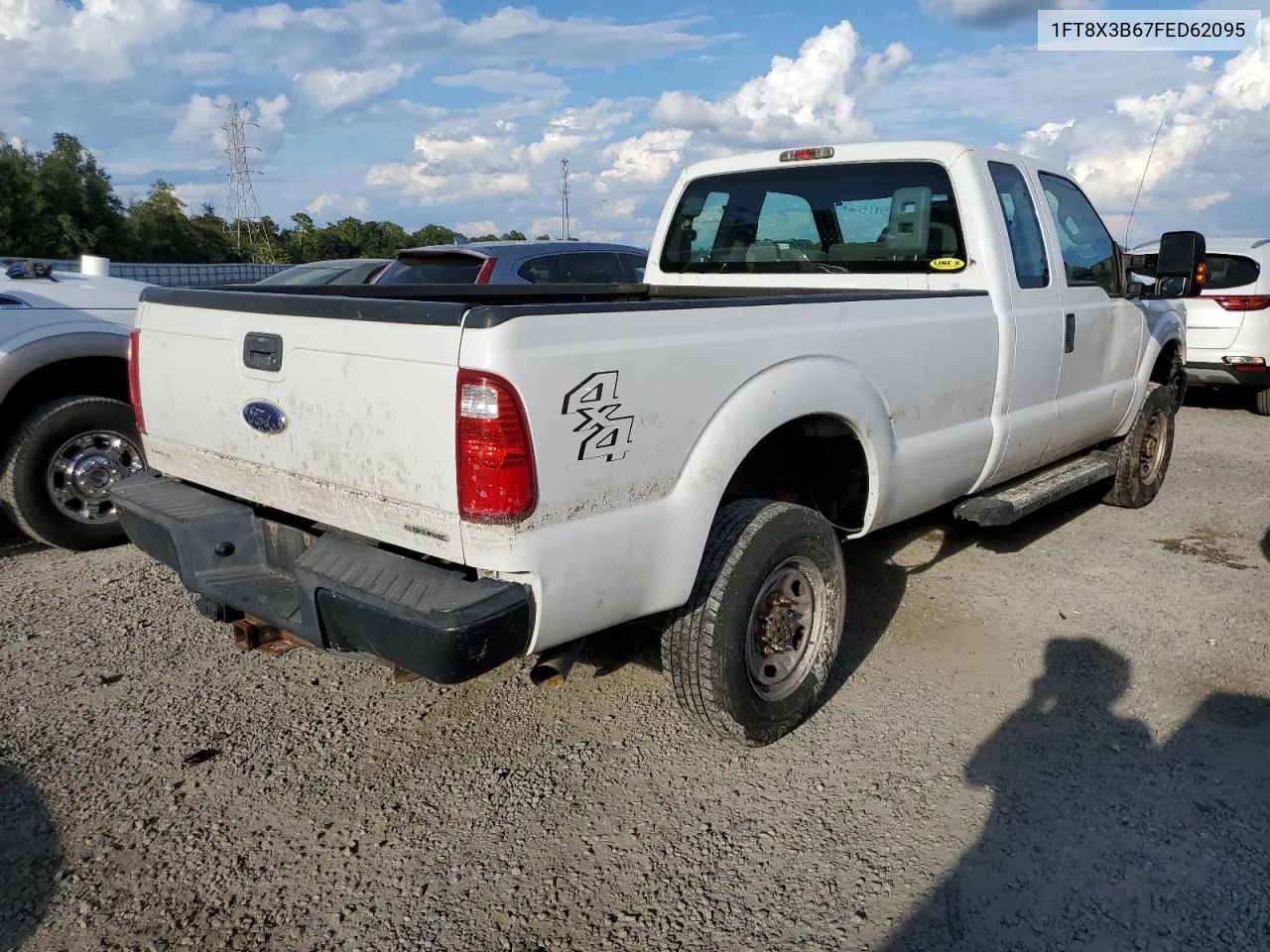 2015 Ford F350 Super Duty VIN: 1FT8X3B67FED62095 Lot: 73915274