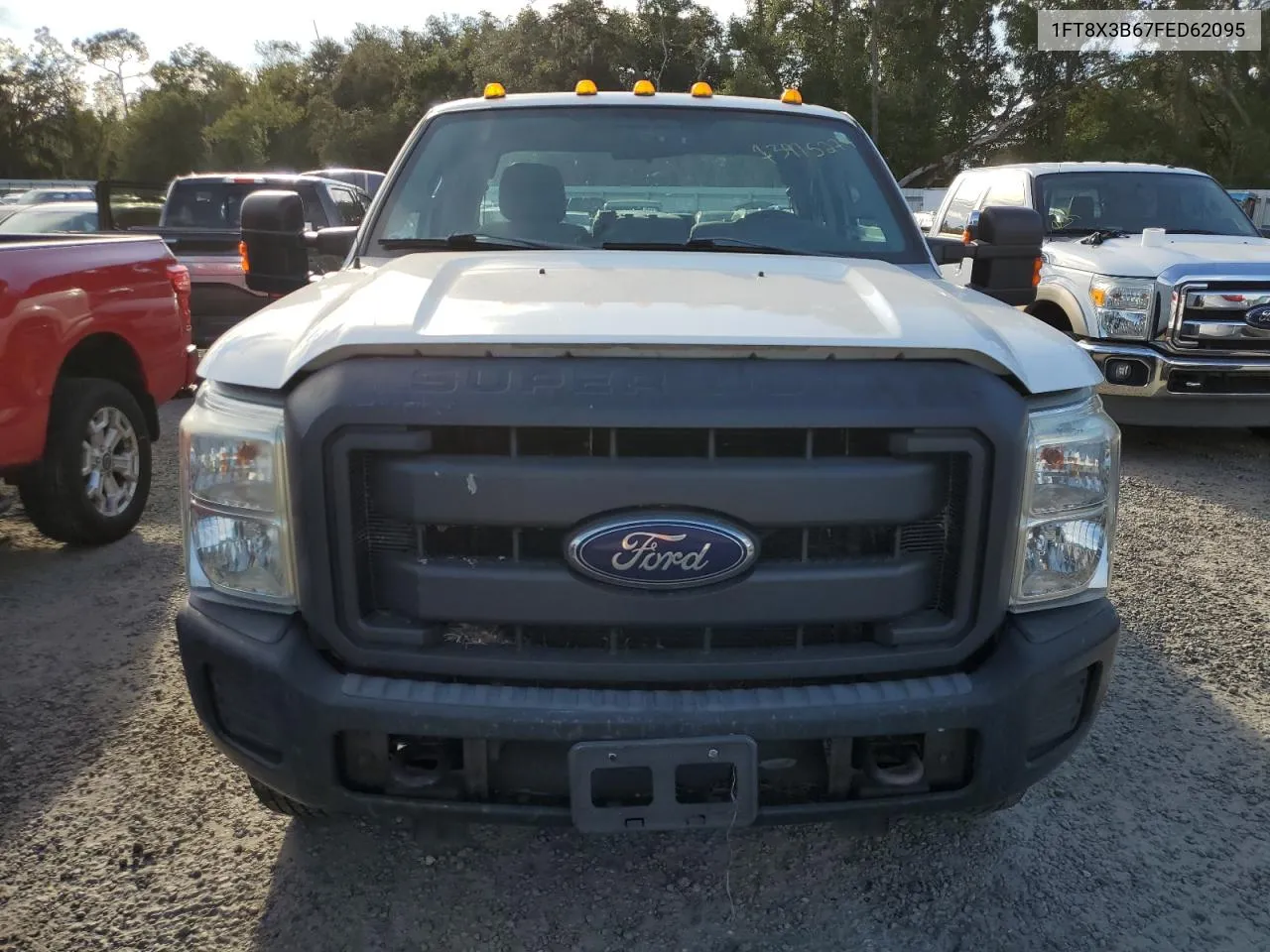 2015 Ford F350 Super Duty VIN: 1FT8X3B67FED62095 Lot: 73915274