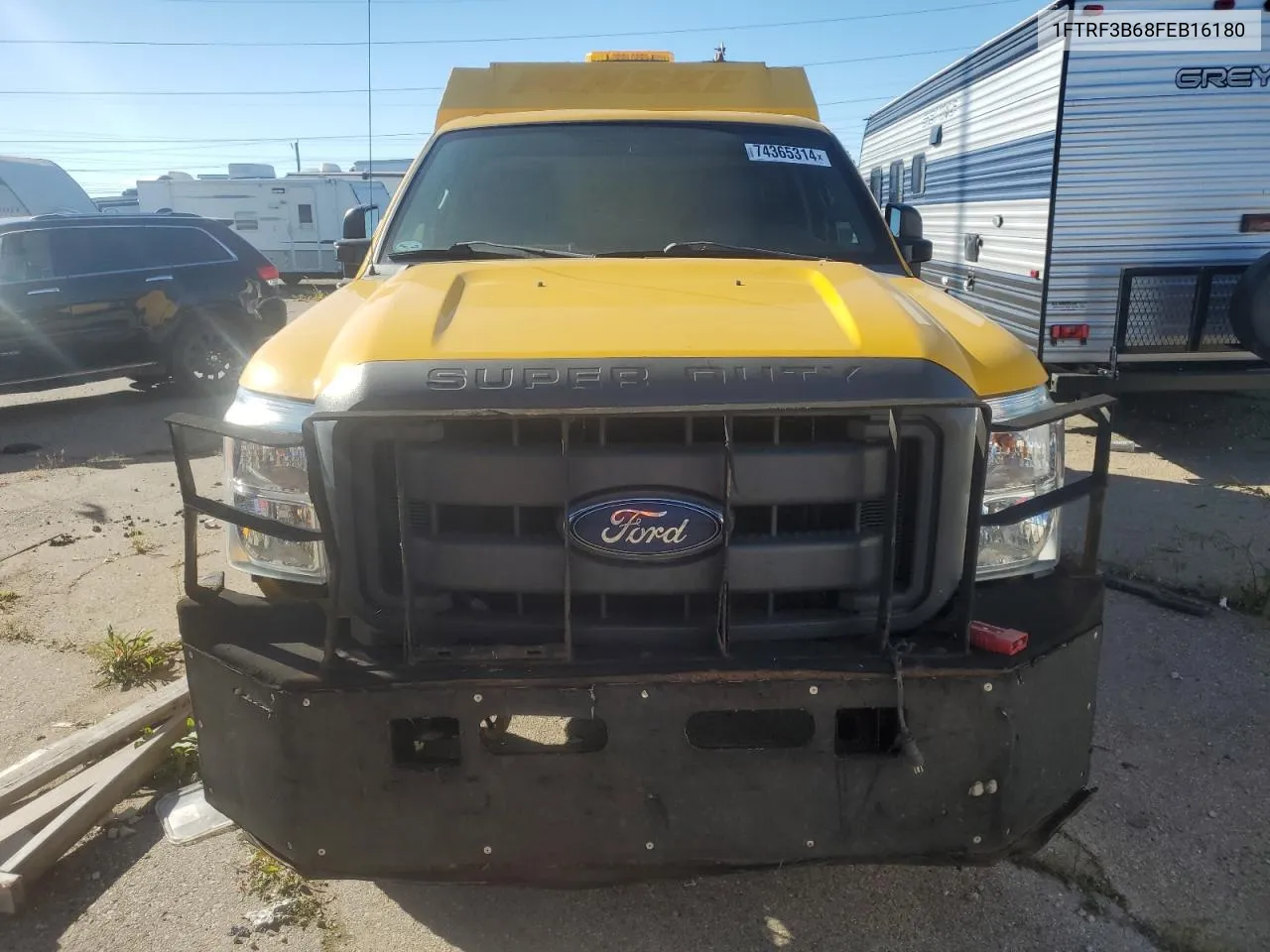 2015 Ford F350 Super Duty VIN: 1FTRF3B68FEB16180 Lot: 74365314