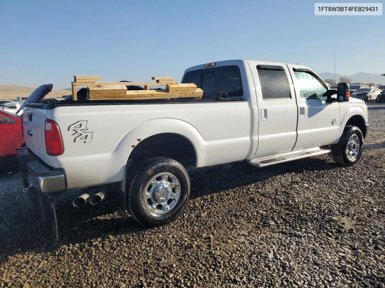 2015 Ford F350 Super Duty VIN: 1FT8W3BT4FEB29431 Lot: 74665464