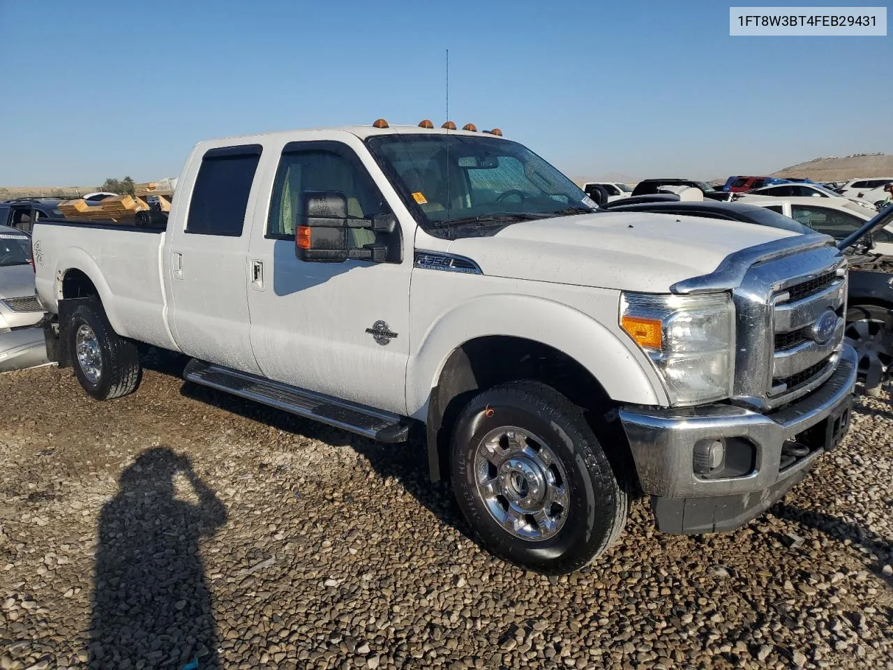 2015 Ford F350 Super Duty VIN: 1FT8W3BT4FEB29431 Lot: 74665464