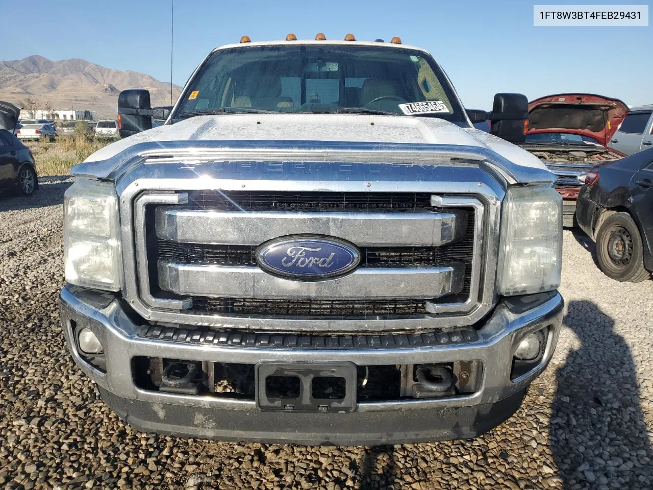 2015 Ford F350 Super Duty VIN: 1FT8W3BT4FEB29431 Lot: 74665464