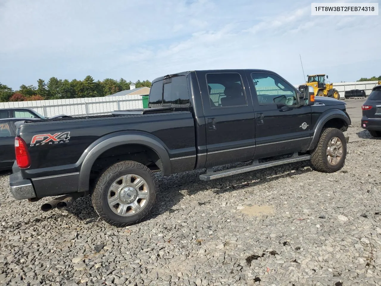 1FT8W3BT2FEB74318 2015 Ford F350 Super Duty