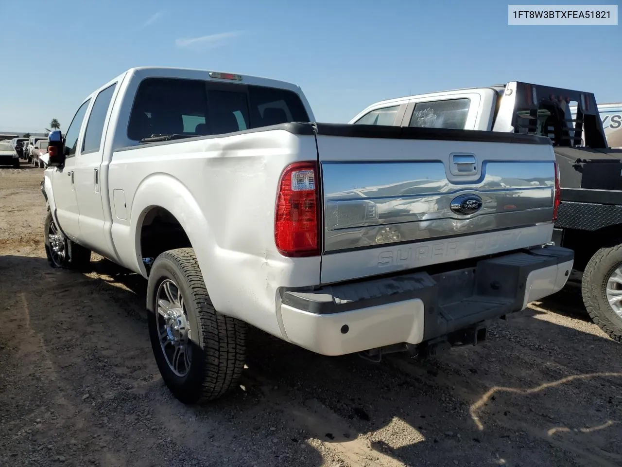 2015 Ford F350 Super Duty VIN: 1FT8W3BTXFEA51821 Lot: 74764404