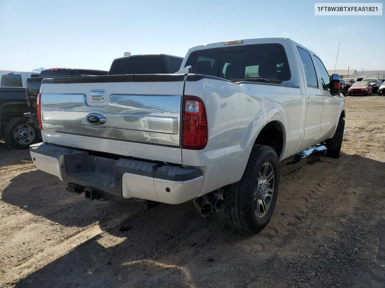 1FT8W3BTXFEA51821 2015 Ford F350 Super Duty