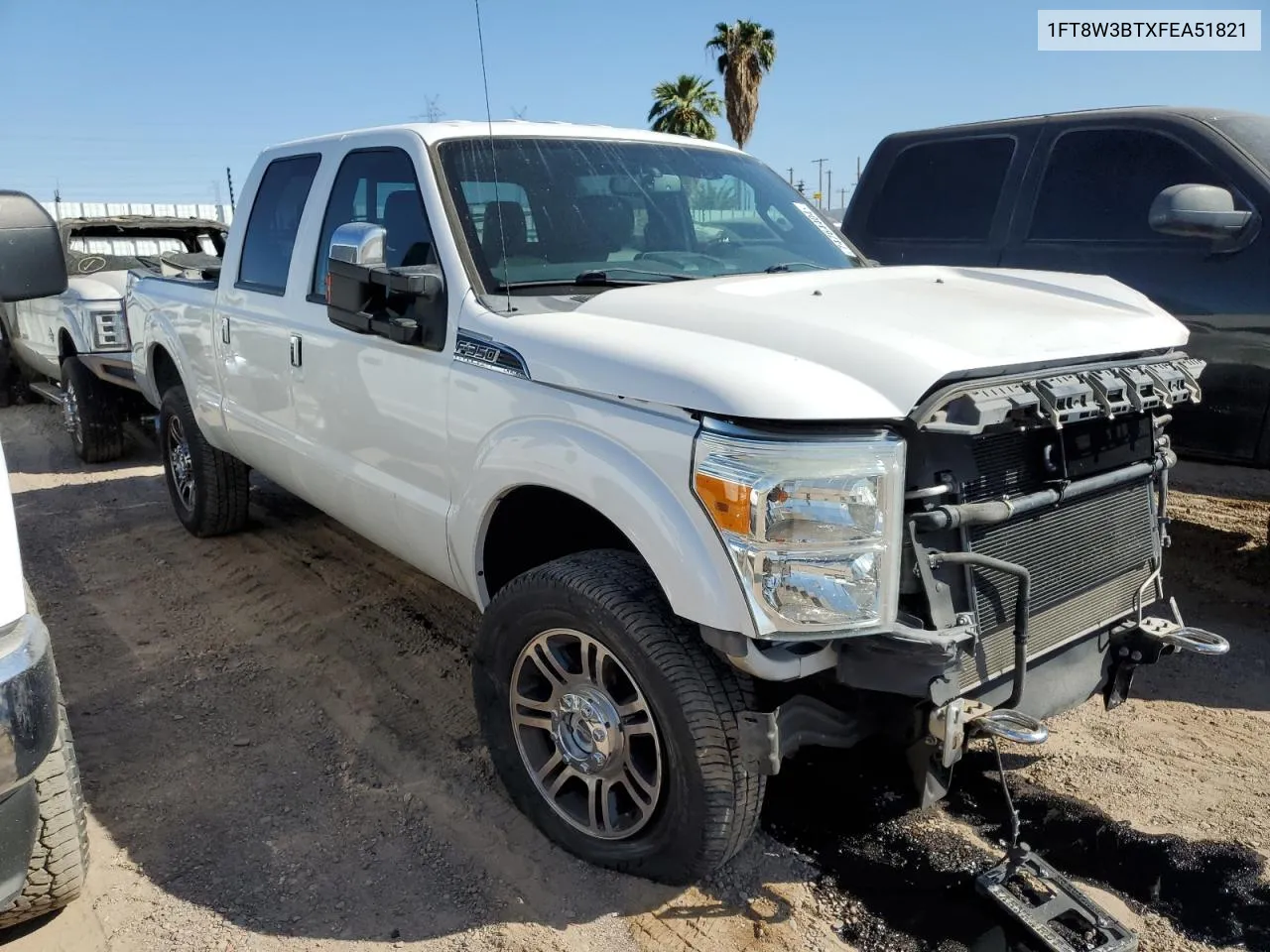 2015 Ford F350 Super Duty VIN: 1FT8W3BTXFEA51821 Lot: 74764404