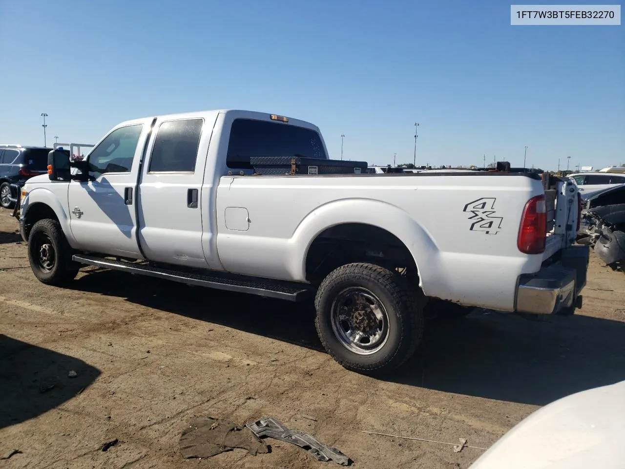 2015 Ford F350 Super Duty VIN: 1FT7W3BT5FEB32270 Lot: 75247144