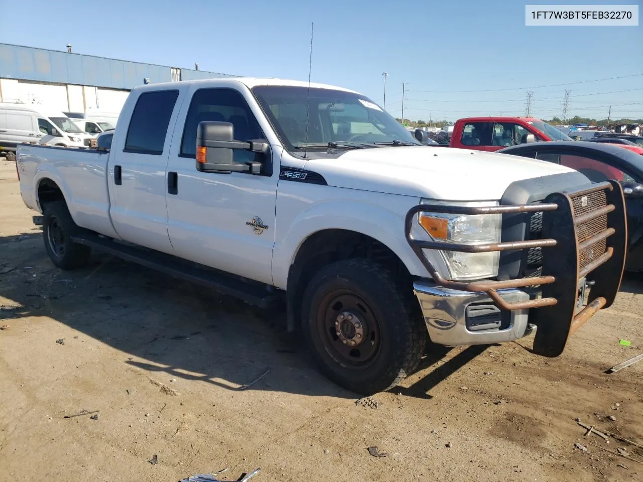 2015 Ford F350 Super Duty VIN: 1FT7W3BT5FEB32270 Lot: 75247144