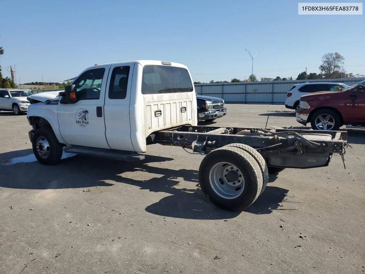 2015 Ford F350 Super Duty VIN: 1FD8X3H65FEA83778 Lot: 76923404