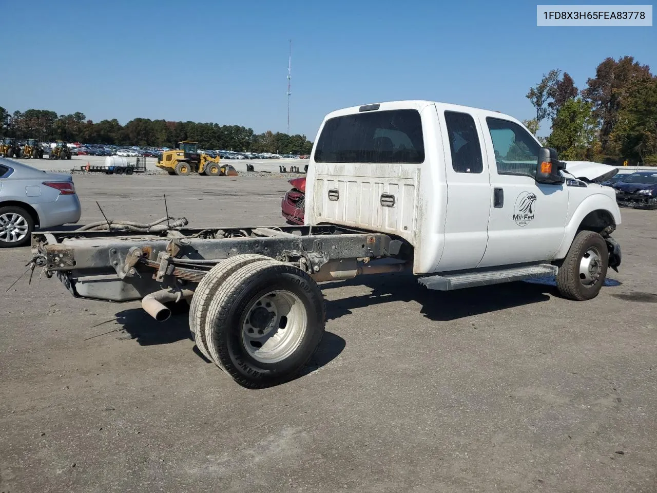 2015 Ford F350 Super Duty VIN: 1FD8X3H65FEA83778 Lot: 76923404